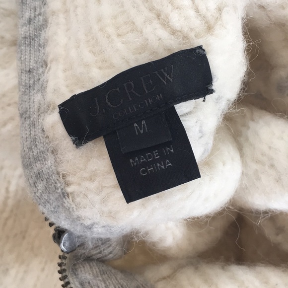 J. Crew Collection Cream Alpaca Sweater - Picture 6 of 8